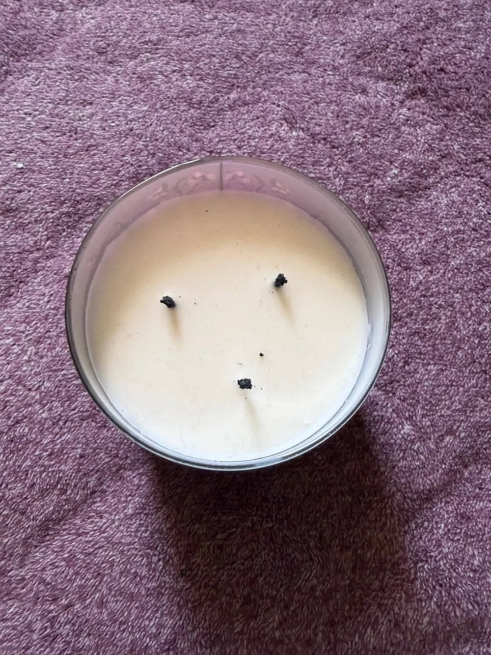 White Barn Frosted Cranberry Decorative Purple Jar Candle - Picture 2 of 3